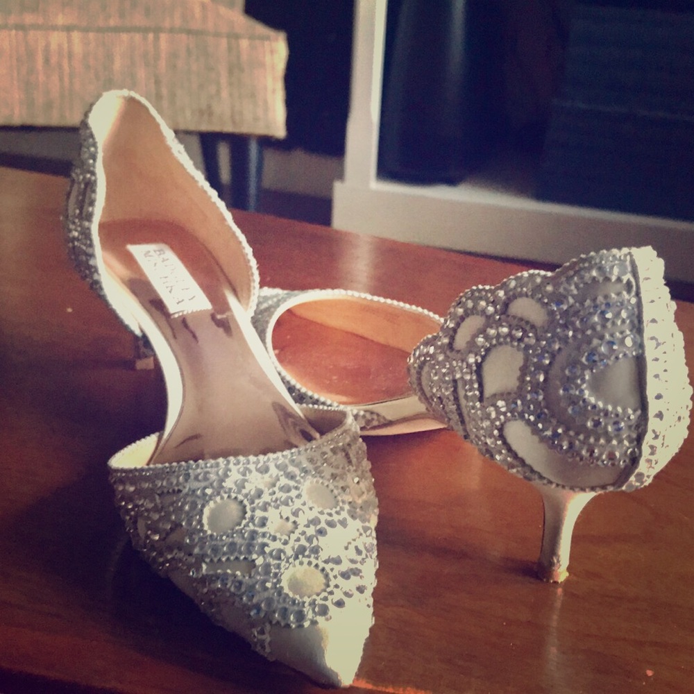 Badgley Mischka “Ginny” Wedding Shoes